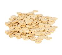 VGEBY Lot de 250 Jolis Boutons à Coudre en Forme de Tête D'ours en Bois pour Travaux Manuels, Crochet et couture.