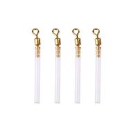 VGEBY Lot de 50 adaptateurs flottants pour pêche à Changement Rapide avec Tubes flotteurs Accessoires (L) Poisson Flottant