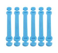 VGEBY Lot de 6 Amortisseurs de Vibrations pour Raquette de Tennis, Amortisseurs en Silicone pour Raquette avec Boucle Longue, Réduisent Les Vibrations et Augmentent Le Confort pour Les (Blue)