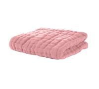 VGEBY Lot de 6 de Toilette pour bébé 6 Couches en Coton 30,5 X 30,5 Cm, Serviettes Douces et Absorbantes pour le Visage avec Bords Lisses pour le Bain du nouveau-né, Soins de la Peau Sensible (rose
