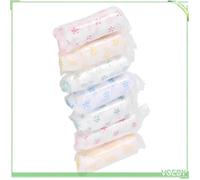 VGEBY Lot de 7 Culottes Jetables Voyage Imprimé Grossesse Post-partum en Papier Coton XL