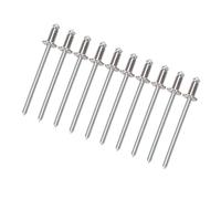 VGEBY Lot de 8 Rivets à Rosace en Aluminium en Forme de Rose pour étiquette de Porte AMC VIN, Attaches de Rechange Antirouille pour Plaque d'immatriculation de Voiture, Capot de Coffre, Protection