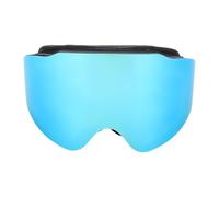 VGEBY Lunettes de Ski pour Adultes, Lunettes de Snowboard Antibuée à Double Lentille avec Bandeau élastique Réglable pour le Ski et le Snowboard (Bleu noir)