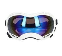 VGEBY Lunettes de Soleil pour Chien, Lunettes pour Animaux de Compagnie en PC avec Sangle Réglable, Cadre en éponge Souple, Protection des Yeux UV Coupe-Vent pour Grands Chiens, pour la Randonnée,