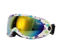 VGEBY Lunettes de Soleil pour Chien, Protection UV, Coupe-Vent, Imperméables, avec Sangle Réglable, Conception D'aération, pour Chiens de Petite et Moyenne Taille, Voyage en Plein Air, (Cadre Violet