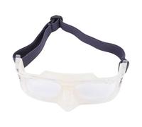 VGEBY Lunettes de Sport, Lunettes de Protection Antibuée Légères avec Sangle Réglable pour le Basket-ball et le Cyclisme (WHITE)