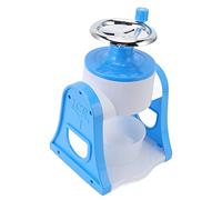 VGEBY Machine à Cônes de Neige à Manivelle, Rasoir à Glace Durable en Acier Inoxydable pour Stands de Nourriture, Festivals, Cantines 774g (BLUE)