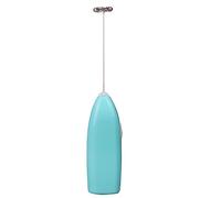 VGEBY Machine à Mousse électrique Portable, Mini Mélangeur de Boissons Léger et Durable pour le Lait de café à la Maison, Agitation Rapide et Efficace, Acier Inoxydable, 7,8 X 1,4 X 1,4 Pouces (BLUE)
