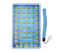 VGEBY Machine D'éducation Précoce Arabe, Machine de Lecture Arabe pour Enfants, Divertissement Interactif, Apprentissage Intelligent des Langues, Machine de Lecture Arabe, Jouet (Blue)