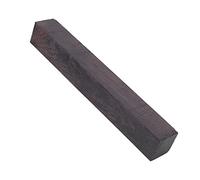 VGEBY Manche de Guitare en Bois D'ébène Noir, Accessoires D'instruments de Musique DIY avec Vernis Lisse pour Poignées D'outils et Incrustations (1 pièce 150x20x20mm)