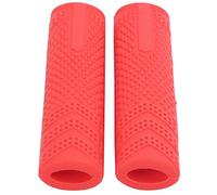 VGEBY Manchon de Leviers de Frein de Vélo, Couvercle de Frein à Main de Vélo Universel Antidérapant Compatible avec la Plupart des Poignées pour Levier de Poignée de (rouge)