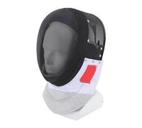 VGEBY Masque D'escrime, Casque de Protection D'escrime avec Bavette Rembourrée pour la Pratique et la Compétition des Débutants (M)