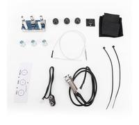 VGEBY Micro pour Guitare Acoustique, Piézoélectrique Actif sans Fil, tonalité de Volume Réglable avec égaliseur 3 Bandes pour Guitares Acoustiques de 36 à 42 Pouces