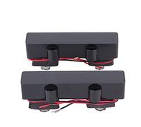 VGEBY Micros pour Guitare Basse, Ensemble de 4 Cordes Silencieux, Performance de Réduction du Bruit de qualité Supérieure pour les Joueurs de Basse électrique (94mm+94mm)