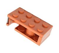 VGEBY MINI BUILGIED BLOCK FORME BURANT LOURD Ruban Easy Cutting Band Spder for the School Study Room, Matériau PP Durable (ORANGE)