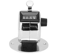 VGEBY Mini Compteur Portatif en Métal pour une Installation Facile, Compteur Manuel en Acier Inoxydable pour les Statistiques D'usine, Outil de Comptage Portatif pour le Comptage des Personnes dans