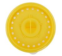 VGEBY Mini Séparateur de Jaune D'œuf, Filtre Efficace pour le Blanc D'œuf, Outil de Cuisine pour un Usage Domestique, Matériau PP de Haute qualité (YELLOW)