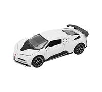 VGEBY Modèle de Voiture RC, échelle 1:32 en Alliage de Zinc, Voiture Jouet à Tirer avec Effets Sonores et Lumineux Réalistes, Portes Ouvrantes, Queue de Moteur pour Enfants et Enfants (White)