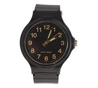 VGEBY Montre à Quartz, Montre à Quartz Silencieuse Imperméable Antichoc Grands Chiffres Minimaliste de Sport à la Mode pour Les étudiants (Noir) Montres Extérieures