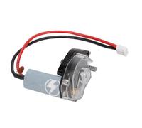 VGEBY Moteur brossé 050 50T avec Boîte de Vitesses Transparente, Engrenage en Acier amélioré, Transmission Complète Scellée en Alliage Haute Résistance, pour Voiture sur Chenilles (Black)