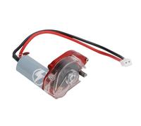 VGEBY Moteur brossé 050 50T avec Boîte de Vitesses Transparente, Engrenage en Acier amélioré, Transmission Complète Scellée en Alliage Haute Résistance, pour Voiture sur Chenilles (Rouge)