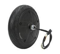 VGEBY Moteur de Roue Avant de Scooter, Moteur de Moyeu Antidérapant à Grande Vitesse 300 W, Résistant à L'eau, avec Absorption des Chocs en Nid D'abeille pour ES2 36 V