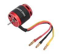 VGEBY Moteur sans Balais, Moteur sans Balais en Métal 2250 KV Kit ESC Haute Puissance avec BEC Réglable pour RC Crawler SCX10