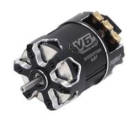 VGEBY Moteur sans Balais RC, Moteur modifié V6M avec Boîtier de Refroidissement en Aluminium, détecté à Grande Vitesse pour Voiture de Course RC 1/10 (3.5T)