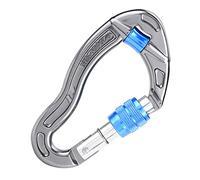 VGEBY Mousqueton 25KN VGEBYr1vgoz8a92-02 pour équipement de Sauvetage d'escalade et d'alpinisme (Bleu