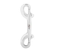VGEBY Mousqueton Clip INOX de Plongée Crochet Double Porte nnueau Bateau 360 Degrés Pivotant pour Plongée sous-Marine Chaîne Animal de Compagnie Chien
