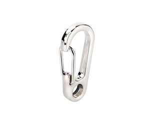 VGEBY Mousqueton en Alliage D'aluminium, Clip Porte-clés à Dégagement Rapide avec Ouverture Lisse Seule Main, pour Le Camping en Plein Air, la Randonnée, l'escalade, la pêche.