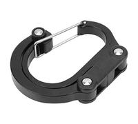 VGEBY Mousquetons Clip Crochet Alliage D'aluminium (Black)