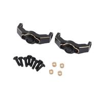 VGEBY Moyeux 'essieu Arrière en Laiton, 1 Paire de Pièces de Mise à Niveau de Manipulation de Chenille RC pour Siège D'essieu Arrière C