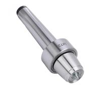 VGEBY MT2 Live Center Cup, Tasse Centrale de Tour à Roulement à Billes en Acier Inoxydable avec Pointe de Dent Droite pour le Travail du Bois et des Métaux