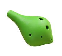 VGEBY Ocarina Alto C en Résine à 6 Trous, Bel Instrument de Musique pour les Mélomanes et les Débutants, Bleu, de Musique de Flûte Traditionnelle Portable (GREEN)