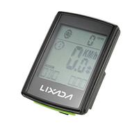 VGEBY Ordinateur de Vélo, Moniteur de Fréquence Cardiaque sans Fil LCD 3 en 1 avec Sangle de Poitrine pour L'entraînement à Vélo et Le Fitness (Black)