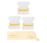 VGEBY Organisateur de Fil à Broder avec Bobines en Plastique, Machine à Enrouler à Manivelle pour un Rangement Pratique, 30 Pièces