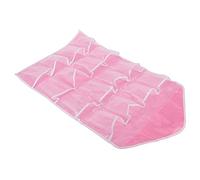 VGEBY Organisateurs Suspendus pour Placard Mural, Sac de Rangement étanche en Polyester pour Chambre à Coucher et Salon 28x16,5 Pouces, 16 Poches (Pink)