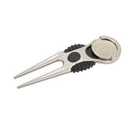 VGEBY Outil de Divot, Accessoire de Réparation Portable Multifonctionnel en Alliage de Zinc avec Marque Amovible, pour Golfeurs Professionnels