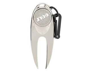 VGEBY Outil de Divot, Outil de Réparation de Métal Portable avec Conception Antidérapante, pour Réparer Les Divots et Nettoyer Les Rainures
