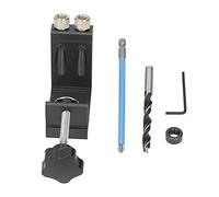VGEBY Outil de Perçage de Trous Obliques pour le Travail du Bois, Localisateur Efficace pour une Connexion à Vis sans Couture, Conception Réglable pour Différentes épaisseurs de Bois (Ouvre-trou