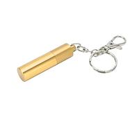VGEBY Outil de Pointe de Queue de Billard, Accessoires de Queue de Billard avec épingle à Piquer et Porte-clés pour Réparer Le Meulage et Augmenter la Friction (Gold)