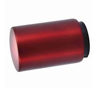 VGEBY Ouvre-bouteille Poussoir en Acier Inoxydable avec Couvercle Magnétique pour une Ouverture Rapide à la Maison et aux Restaurants (rouge)