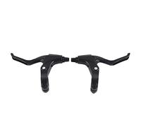 VGEBY Paire de Levier Frein Vélo Poignée Frein à Main de Bicyclettes en Alliage d'Aluminium Universel Pour Vélo Route VTT de Guidon de Diamètre de 22mm(Noir)