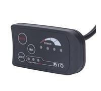 VGEBY Panneau d'affichage à LED S810 pour vélos électriques, tension 36 V 48 V compatible avec l'auto-réglage multifonction, force de couplage analogique haute moyenne et basse, avec