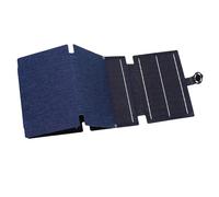 VGEBY Panneau Solaire, Chargeur de Panneau Solaire Portable Pliable ETFE 35 W avec USB Type C, Conversion Monocristallin 22%, Conception étanche pour le Camping, la Randonnée, les Voyages
