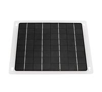 VGEBY Panneau Solaire de Chargeur de Batterie Solaire en Polysilicium de Panneau de 20 W 12 V avec Deux Ports USB et Câble OBD pour le Chargeur de Batterie de Voiture RV pour les Voyages en Plein Air