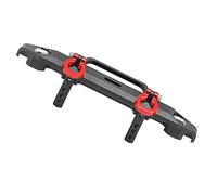 VGEBY Pare-Chocs Avant en Alliage D'aluminium 1/24 RC, Pièce de Rechange en Métal Durable avec Vis de Montage pour SCX24 90081 (Black)