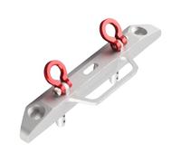 VGEBY Pare-Chocs Avant en Alliage D'aluminium 1/24 RC, Pièce de Rechange en Métal Durable avec Vis de Montage pour SCX24 90081 (Silver)