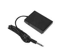 VGEBY Pédale de Sustain Universelle, Pédale de Damper pour Pied avec Câble de 1,2m, pour Orgue électronique, Clavier MIDI, Piano Numérique, Batterie électronique